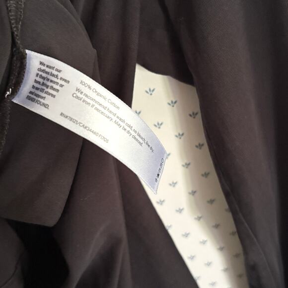 Eileen Fisher Button Down Tunic XS Black Shirt Top Capsule Minimalist Lagenlook - Picture 3 of 6